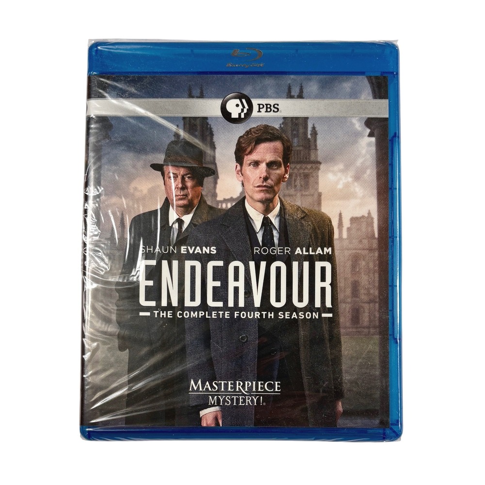 ENDEAVOUR The Complete Fourth Season PBS Masterpiece Blu-ray 2 Disc Set